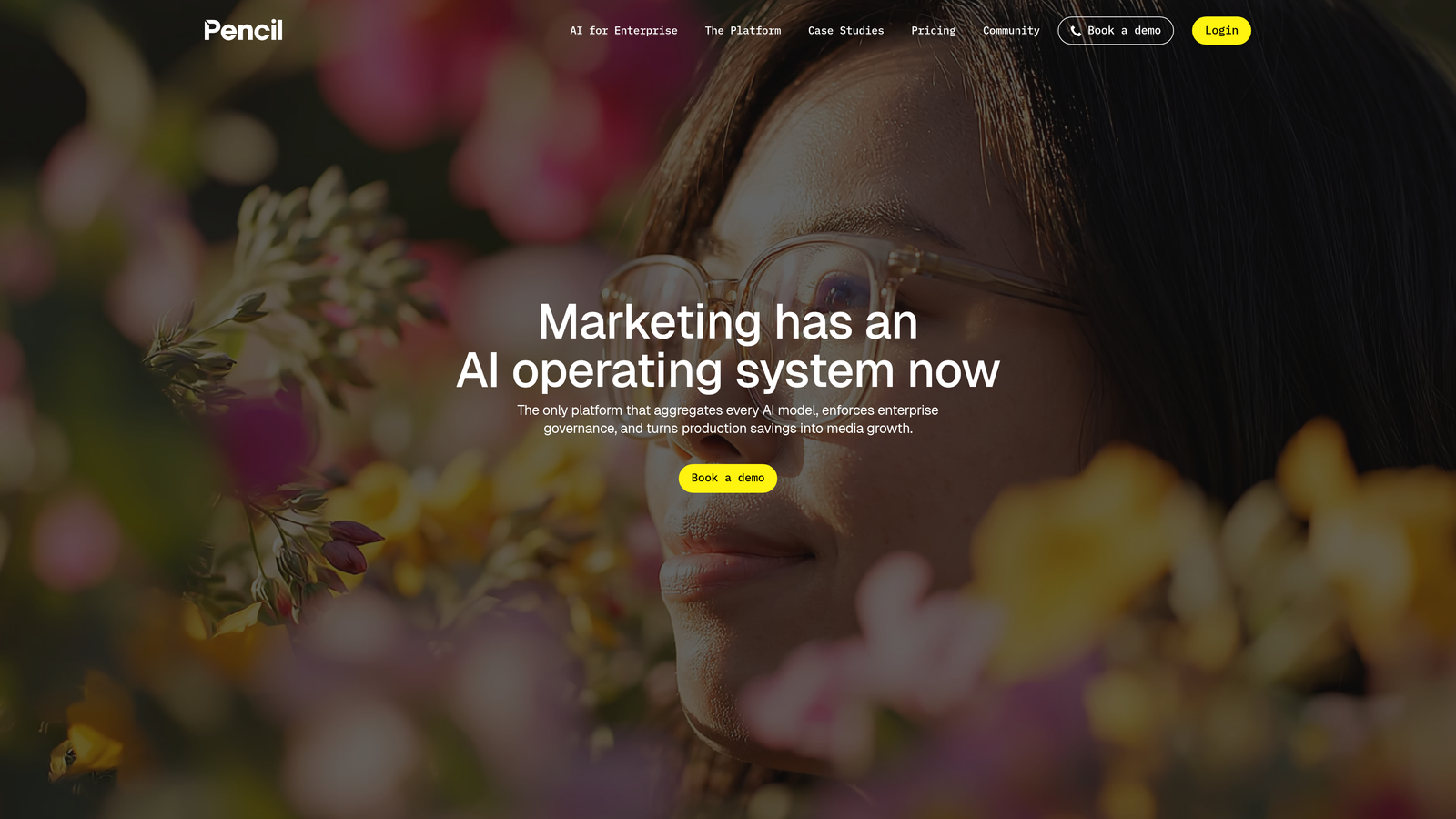 Screenshot of Pencil (by Brandtech) website
