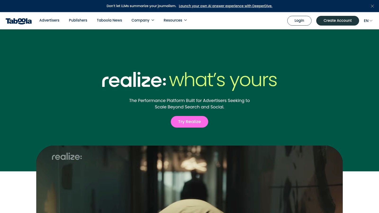 Taboola Realize