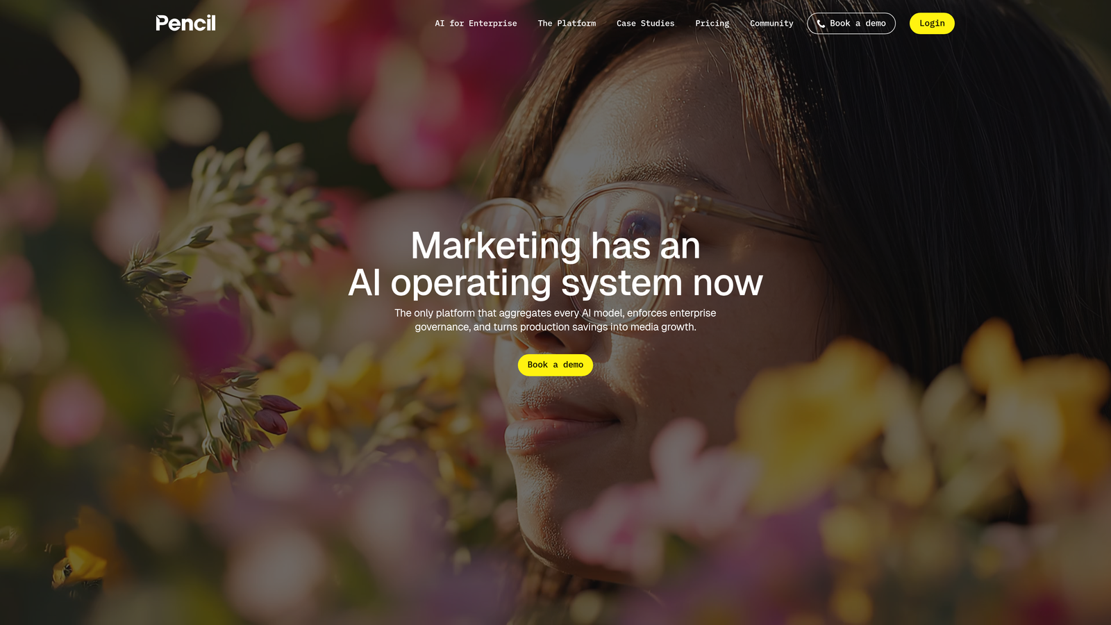 Screenshot of Pencil (by Brandtech) website
