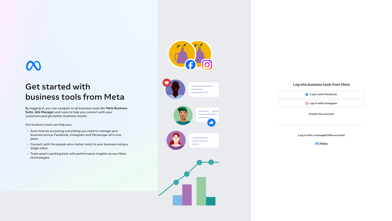 Screenshot of Audience Insights (Meta Business Suite) website
