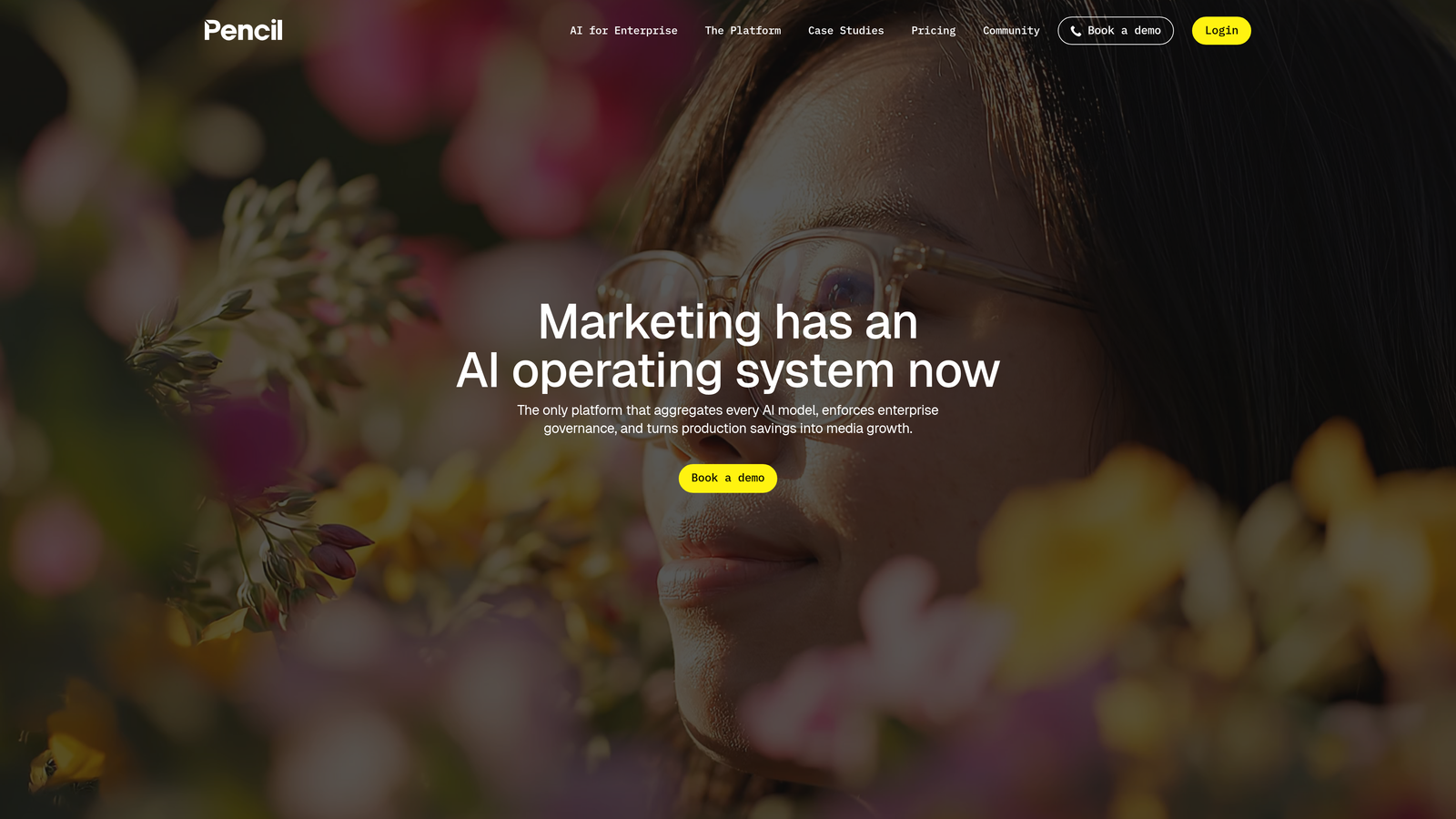 Screenshot of Pencil (by Brandtech) website