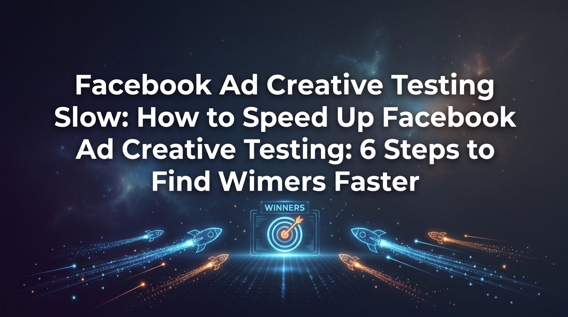 Facebook Ad Creative Testing Slow? 6 Steps to Win Now | AdStellar