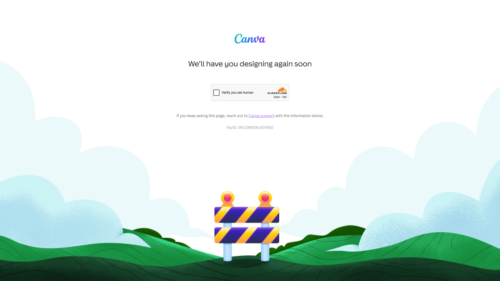 Screenshot of Canva Pro website