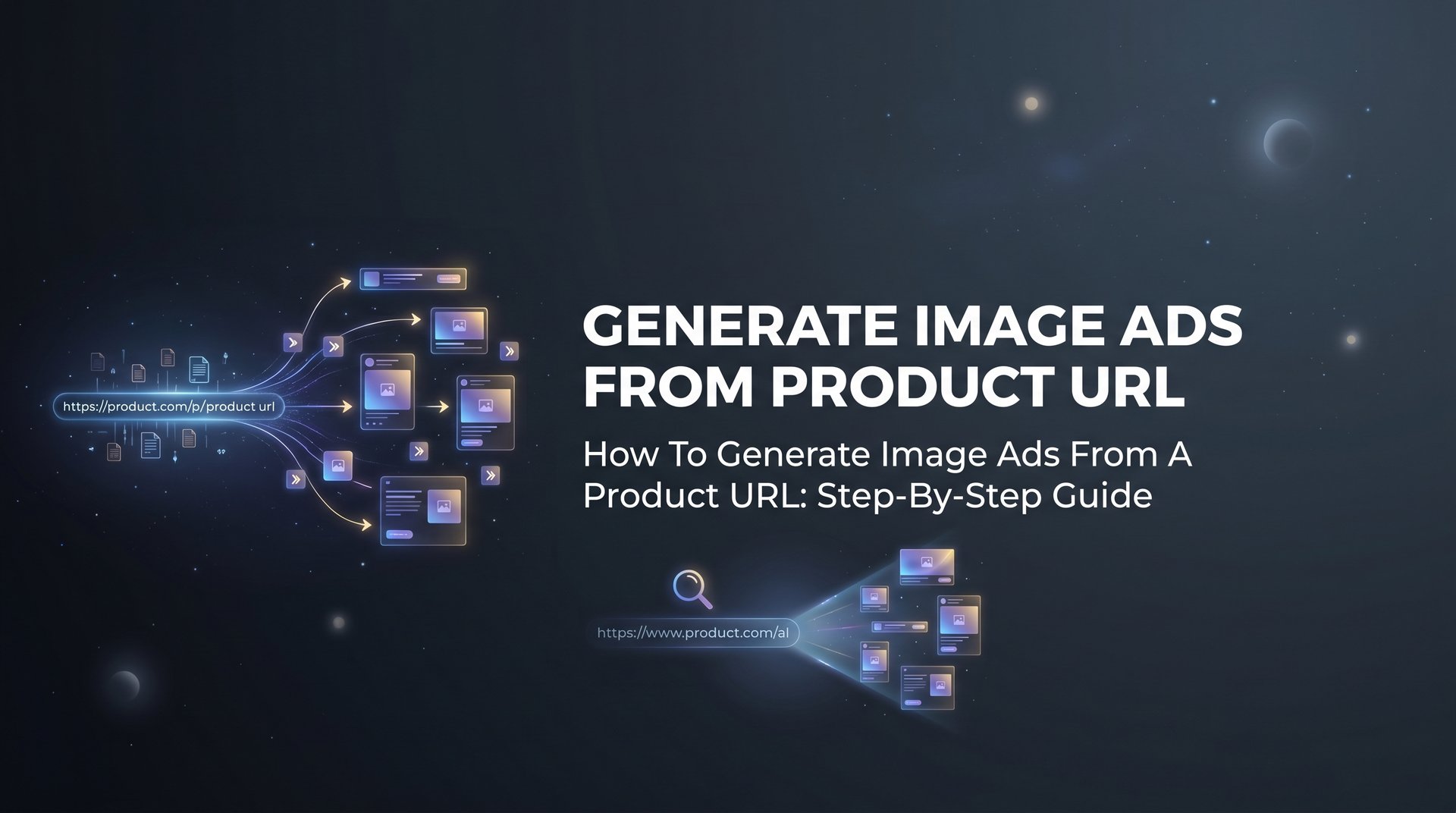 Generate Image Ads From Product URL: Complete… | AdStellar