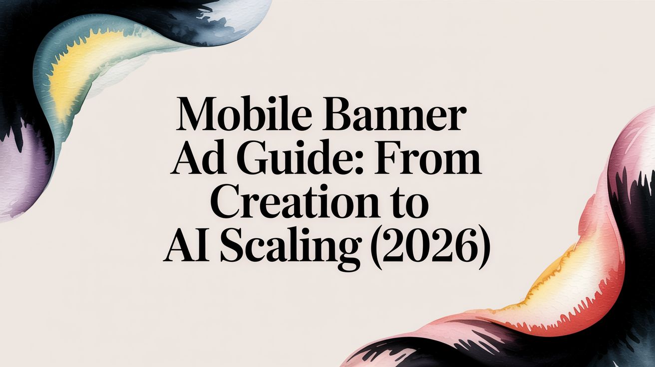 Mobile Banner Ad Guide: From Creation to AI… | AdStellar